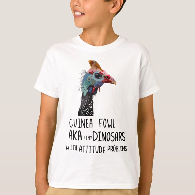 G is for Guinea Fowl T-Shirt (Front)