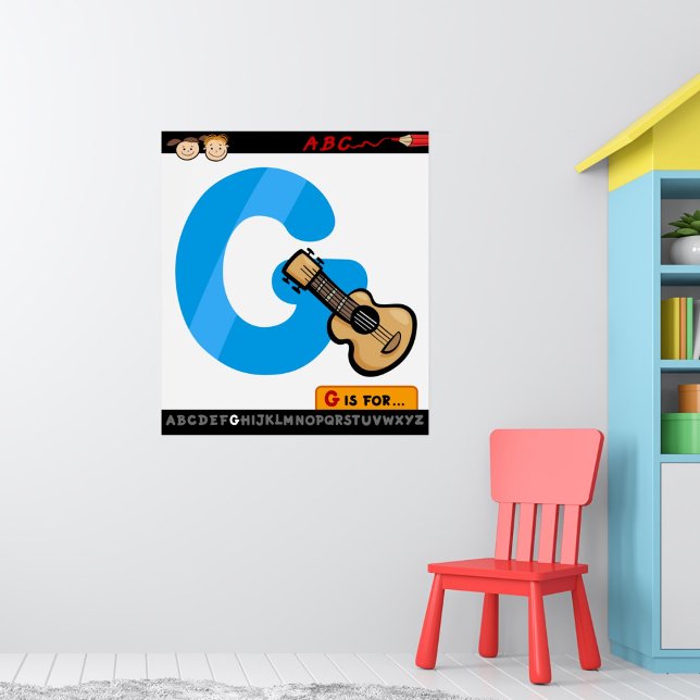 G Is For Guitar Poster (Creator Uploaded)