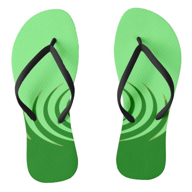 "G Jade Ripples"  Jandals (Footbed)