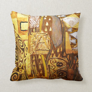 G.Klimt "Woman in Gold" Artwork Cushion. Cushion