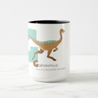 G like Gallimimus Mug