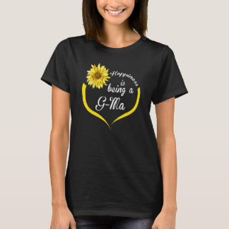 G Ma  Happiness Is Being A G Ma T-Shirt