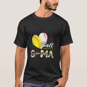 G Ma of Both Baseball Softball Mother s Day For Fa T-Shirt