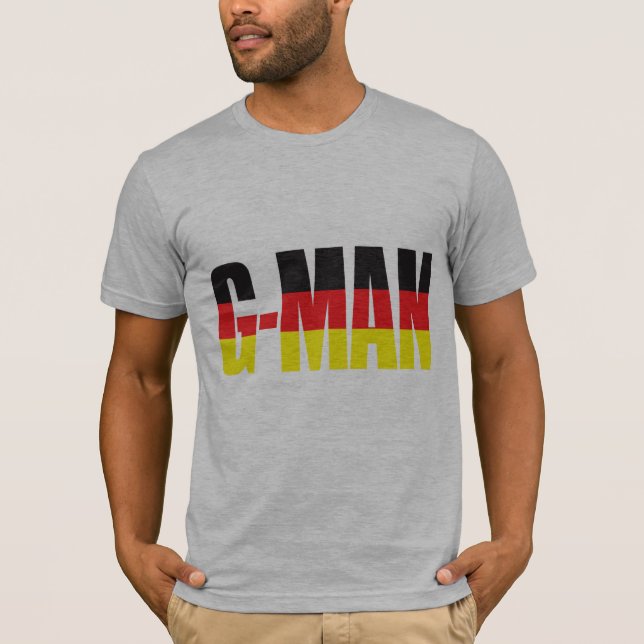 G-Man men's shirt (Front)