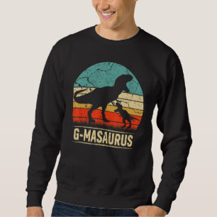 G Masaurus T Rex Dinosaur G Ma Saurus Family Match Sweatshirt