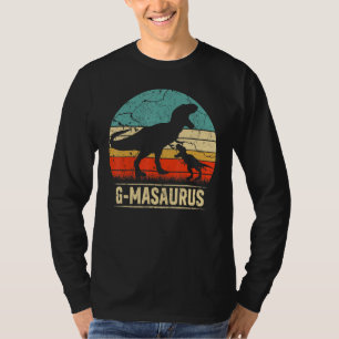 G Masaurus T Rex Dinosaur G Ma Saurus Family Match T-Shirt