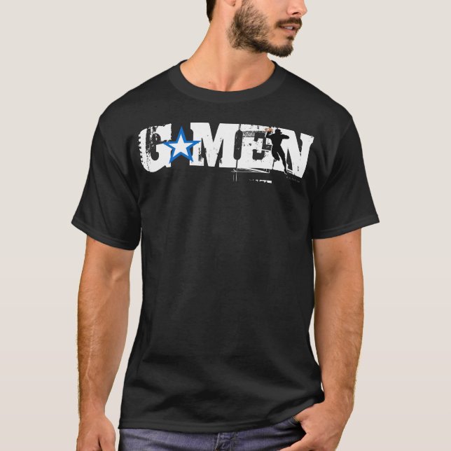 G Men New York Football T-Shirt 1 (Front)