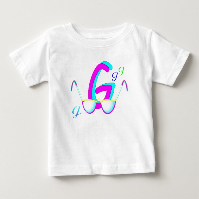 G - Monogram  Collection Baby T-Shirt (Front)
