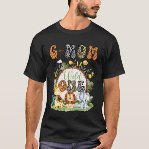 G-Mum Of The Wild One First Bday Safari Jungle Ani T-Shirt