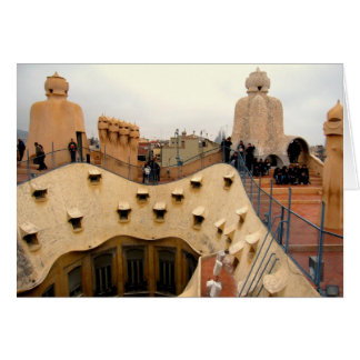 g/nc Barcelona Gaudi La Pedrera Rooftop