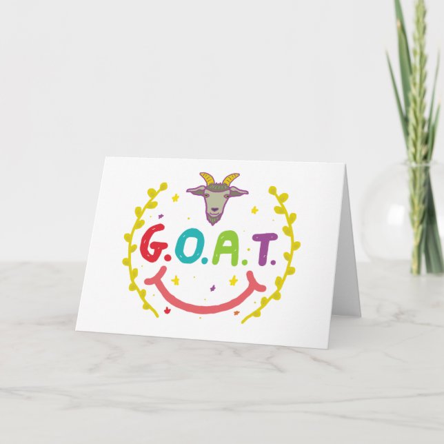 G.O.A.T. CARD (Front)