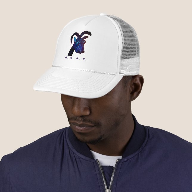 G.O.A.T. Head Trucker Hat (In Situ)