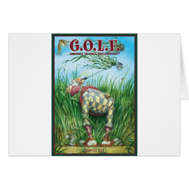 G.O.L.F GREATEST OF LIFE'S FRUSTRATIONS (Front Horizontal)