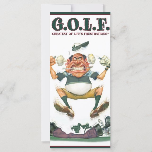 G.O.L.F. GREATEST OF LIFE'S FRUSTRATIONS (Front)