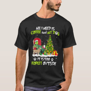 G.Rin-Ch I Need Is Coffee And My Golden Retriever T-Shirt