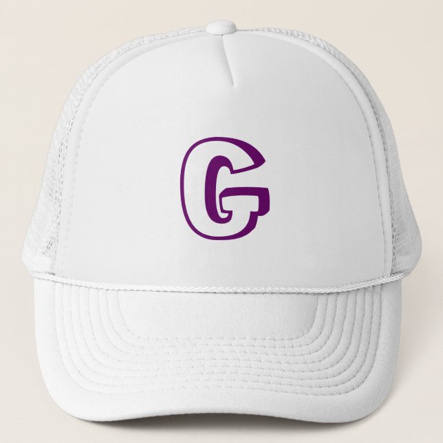 G TRUCKER HAT (Front)