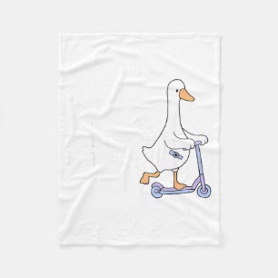 G-Tube Awareness Silly Goose Tubie Mum Feeding Fleece Blanket