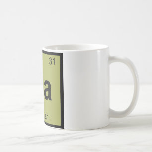 Ga - Garnish Chemistry Periodic Table Symbol Coffee Mug