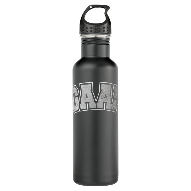 GAAP  Tax Auditor Bookkeeper Accountant Financial  710 Ml Water Bottle (Front)