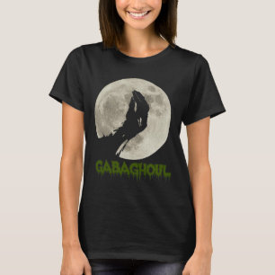 Gabaghoul Funny Hand Moon Halloween  T-Shirt
