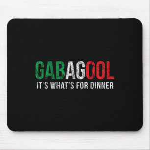 Gabagool Cacola Meat Lover New Jersey Italian Gift Mouse Pad