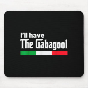 Gabagool Italy For Italians Cacola Nj New Jersey Mouse Pad