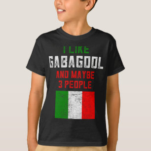 Gabagool Shirt Men New Jersey Meat Lover Italian C