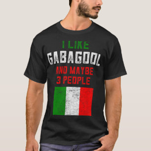 Gabagool Shirt Men New Jersey Meat Lover Italian C