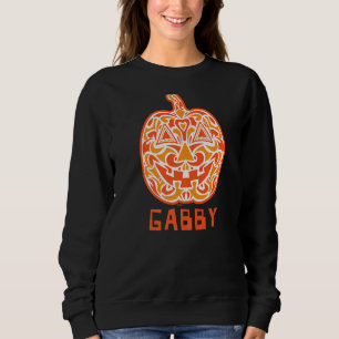 Gabby Halloween Sugar Skull Sweatshirt