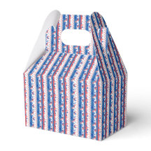 Gable Box US Patriotic Favour Box , 