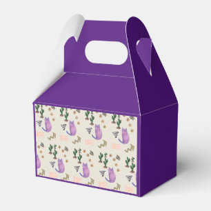Gable Favour Box Cat Fish Cactus