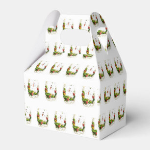 Gable Favour Box Snowman