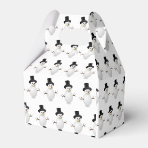 Gable Favour Box Snowman