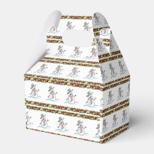 Gable Favour Box Snowman