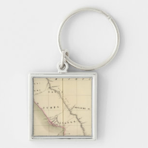 Gabon, Congo 38 Key Ring