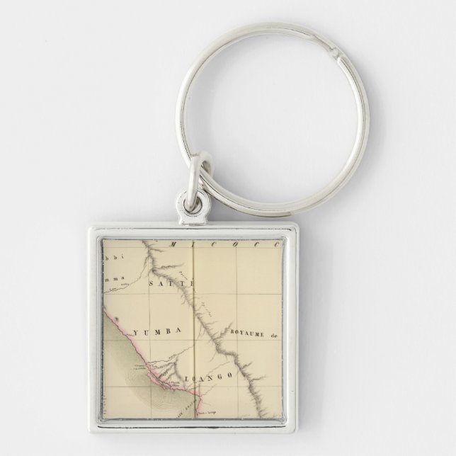 Gabon, Congo 38 Key Ring (Front)