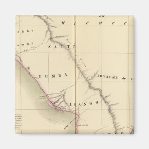 Gabon, Congo 38 Magnet