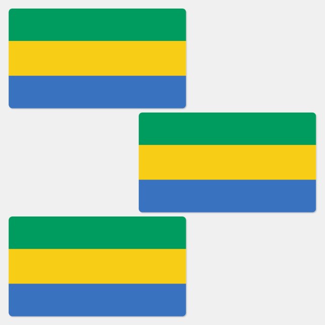 Gabon Flag (Group)