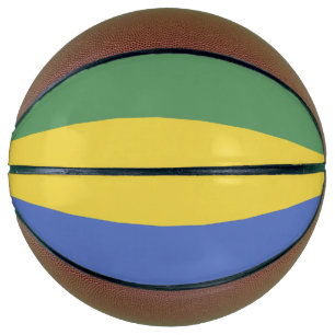 Gabon flag basketball
