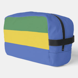 Gabon flag dopp kit