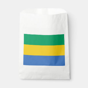 Gabon Flag Favour Bags