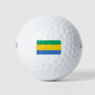 Gabon Flag Golf Balls