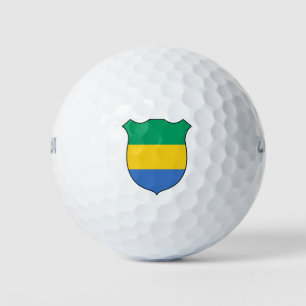 Gabon Flag Grand Patriotic Golf Balls