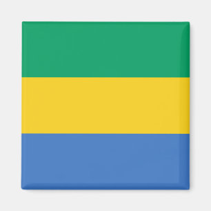 Gabon Flag Magnet