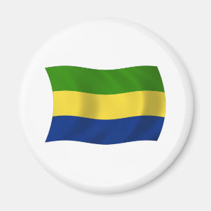 Gabon Flag Magnet