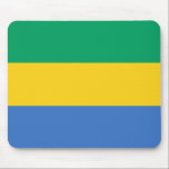 Gabon Flag Mouse Pad<br><div class="desc">Customisable World Flag Products - Please feel free to add your own text.</div>