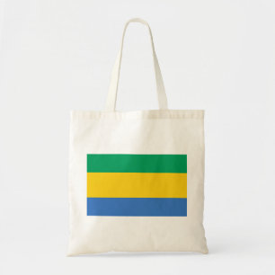 Gabon Flag Tote Bag