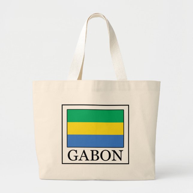 Gabon Large Tote Bag (Front)