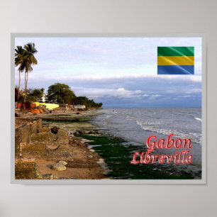 Gabon - Libreville - Poster