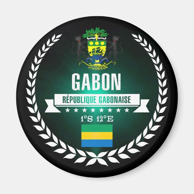 Gabon Magnet (Front)